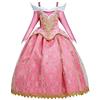 MYRISAM Ragazze Aurora Costume Vestito da Festa di Compleanno Bella Addormentata Principessa Carnevale Costumi Halloween Cosplay Natale Cerimonia Compleanno Abiti Partito 3-4 Anni