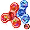 Gigilli Fidget Spinner, confezione da 2 giocattoli con luci a LED, per bambini e adulti, fidget spinner con cristalli che si illuminano al buio, premi di compleanno per bambini dai 4 ai 8 ai 12 anni