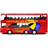 PLAYJOCS GT-8162 Bus Barcelona.Veicolo metallico, Giocattolo per bambini e collezionisti.
