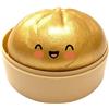 Generico Gigante Glitter Squishys Ravioli, 2026 Glitter Dumpling Squishys, Divertente Giocattolo Antistress Bao Bun Con Vaporiera, Morbida Pallina Antistress Ravioli Spremere Giocattoli