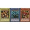 Konami Yu-Gi-O Egyptian Gods Cards - Set completo di carte ultra rare, edizione limitata, Slifer of the Heaven -DEG01 Obelisco dei Together -DEG02 The Winged Dragon of Ra YGLD-DEG03 Deutsche V