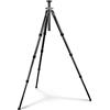 Gitzo Treppiedi Mountaineer in Carbonio 6X, 4 Sezioni con G-Lock, Nero/Antracite