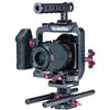 Rolleiflex 4K S-Cage Robusta Gabbia per Videocamera Digitale Selezionata, Nero