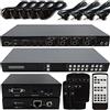 Cablefinder 4 x 4 HDMI Matrix Hdbaset Lite kit - 1080P 3D 4 kx2 K - IR routing - Scatola di distribuzione - si prega di e-mail per maggiori informazioni