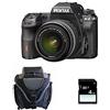Pentax K-3 + DA 18-55mm F3.5-5.6 AL WR + SD 4GB Kit fotocamere SLR 24,35 MP CMOS 6016 x 4000 Pixel Nero