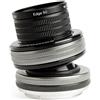Lensbaby LBCP2E50N Composer Pro II con Ottica Edge 50, Attacco per Nikon, Nero