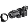 JVC KENWOOD JVC GC-PX100BEU Videocamera Full HD, Sensore CMOS Retroilluminato da 1/2,3 12M, Fotocamera da 12 MP, Obiettivo F 1.2, Zoom Ottico 10x, LCD Touch Panel da 3, Nero