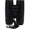 Toddmomy Binocolo Compatto 30x60 Nero in Plastico Facile da Mettere a Fuoco per Teatro Concerti e Viaggi Potente e Portatile