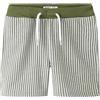 NAME IT Shorts Nmmhans Nreg Pantaloncini Pb, Olivina, 98 cm Bambino