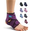 ABYON Cavigliera in Neoprene per Uomo e Donna, Tutore per Caviglia Traspirante Taglie S/M/L con Fasce Regolabili a Forma di 8 per Basket, Manicotto Compressivo per Distorsioni, Artrite e Tendinite