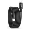Bamkey 3M Cavo USB Type-C Ricarica Rapida per iPhone 15 16 17 Pro Max/Plus,iPad Pro/Air,MacBook Air/Pro,Samsung S26/S25,60W Cavo USB C USB C Nylon Type C to Type C Cavetto Ricarica Rapida Apple USB C Cavetto