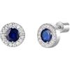 LUCA BARRA Mono Orecchino Donna Acciaio Inossidabile con Tre Zirconi Taglio Marquise, Chiusura a Vite, 12mm, Argento