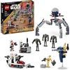 LEGO Star Wars Battle Pack Clone Trooper e Battle Droid Set da Battaglia con Vei