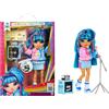 Rainbow High Junior High Rock Band - Skyler, blu - Bambola Fashion di 23 cm con