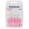 Interprox Nano Scovolino Cilindrico Dritto 0.7 mm 6 Scovolini Rosa