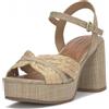 Lucky Brand Marrika, Sandali con Tacco Donna, Rafia Toscana, 39 EU