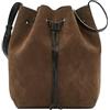 LIEBESKIND BERLIN borsa a tracolla Monogram Bucket Bag Brown marrone