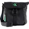 Calvin Klein borsa a tracolla CKJ Park Culture N/S Flap Reporter22 Black nero