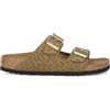 Birkenstock Arizona leo khaki, Synthetics Sandalo