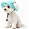Shyllin Berretto Baseball Cani, Regolabile Cappello Baseball Gatti, con Fori per Orecchie, Cappello Sole Gatti, Visiera Animali Domestici, Cappellino Protezione Sole Cani, Berretto Sole Cane (GM)