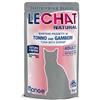 Generico MONGE LeChat Gatto Natural Adult Pezzetti di Tonno con Gamberetti | alimento umido complementare per gatti adulti, cotto a vapore, 12 bustine da 80 grammi.