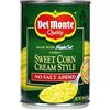 Del Monte Senza sale, crema dolce stile mais (confezione da 6) lattine da 418 ml