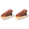 Jamonprive Prosciutto Crudo Serrano Spagnolo Stagionato e Disossato 1 KG - Jamonprive - Jamon Serrano - (Porta prosciutto NON INCLUSO) (Confezione da 2)