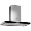 Neff I79MH52N1 cappa aspirante 730 m³/h Nero, Argento