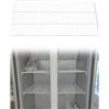 Generico Rack Interno Sostitutivo for Congelatore, Vetrina Refrigerata | Griglia acciaio saldata antiumidità, struttura per ripostiglio adatta a tutti gli spazi(2,110x40 cm/43.31x15.74 in)