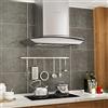 qohoio Cappa Aspirante a Muro 90 cm Acciaio Inossidabile 756 m³/h LED,Cucina e Pranzo,Elettrodomestici,Cappe da cucina-50666