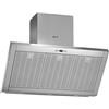 Neff DSH3954N (D39SH54N0) - Mensola da parete, 90 cm, in acciaio inox, con funzione di scarico o ricircolo dell'aria a scelta