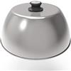 LotusGrill Lotus-Grill - Coperchio per barbecue in acciaio INOX con termometro, per arrosti e bistecche e per cuocere e stufare, lavabile in lavastoviglie (XL G435)