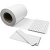 HENG FENG Strisce Frangivista PVC per ringhiere 50m x 19cm, Bianco