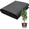 Taechalingo 2 m x 3 m in tessuto non tessuto filtrante per vasi, 200 g/m², per vasi di fiori, tessuto non tessuto per piante erbacce, tessuto separatore permeabile all'acqua, tessuto non tessuto di drenaggio per