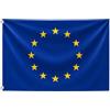 Noovaa 1 Bandiera Europa 60x90cm, resistente alle intemperie, occhielli in ottone rinforzati, poliestere di alta qualità, cuciture doppie resistenti, colori vivaci