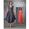 Vogue Patterns V1672A5 Vogue V1672A5-Cartamodello per Abito da Donna, Taglie dalla 38 alla 46, Carta, Vario, A5 (6-8-10-12-14)