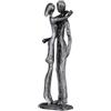 Casablanca modernes Design CASABLANCA Skulptur Coppia Paar der Liebe argento 18 cm 74603