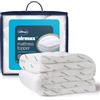 Silentnight Airmax Coprimaterasso, Poliestere, Bianco, Singolo