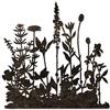 Sizzix 665369 - Fustella Thinlits, motivo - campo di fiori, di Tim Holtz