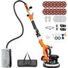 Protmex Giraffa Levigatrice, 1000W Levigatrice per Muro con Aspiratore e Luce LED 6 Velocità 800-2200RPM, Dischi di Levigatura 15pcs, Pieghevole Estensibile per Muri