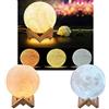 DOBO 3D Lampada a Forma di Luna, 15 cm Diametro