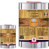 GENERICO Impregnante per legno esterno interno a Cera SOLVENTE 7 colori OIL&WAX Protettivo idrorepellente - Sigillante istantaneo per legno, trattamento impermeabilizzante (750 ml, ROVERE)