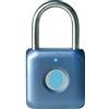 eLinkSmart - Lucchetto per impronte digitali, con lucchetto intelligente senza chiave, per armadietti, palestra, armadi, valigie, cassetta degli attrezzi, valigia, colore: blu