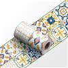 Dostear Bordi Adesivi per Pareti YX185 20cm X 240cm Battiscopa Adesivo Cucina Greche Adesive per Cucina