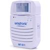 Waytronic Sensore PIR a infrarossi Sound Player con allarme audio registrabile Rilevatore di movimento porta Greeter Benvenuto Ospiti Allarme ingresso