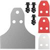 TIHOOK Testina di ricambio 100 mm, scalpello per piastrelle SDS Plus, scalpello spatola, scalpello SDS Plus, per B0BBV67S39, B0BVFW4NJC