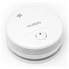 HUXGO® Rilevatore di fumo WiFi HXA443 | Allarme antincendio smart con App Tuya, sirena 85 dB | Sensore fumo senza fili per casa | Notifiche in tempo reale, a batteria