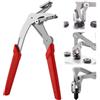TXGSDXS Pinza Rimuovi Clip Auto, Estrattore per Pannelli e Carrozzeria | Rimuove clip auto, rivetti e fissaggi senza danni: ideale per pannelli, rivestimenti e modanature, con smontaggio rapido
