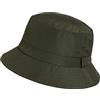 Comhats Cappello da pioggia unisex 100% impermeabile per passeggiate, ciclismo, con visiera e fascia elastica per il mento [rimuovere la pellicola protettiva su entrambi i lati della visiera], verde