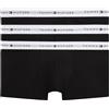 Tommy Hilfiger UM0UM03752 - Tronco da Uomo, a Vita Bassa, 3P, Colore: Nero (Nero/Nero/Nero), XXL